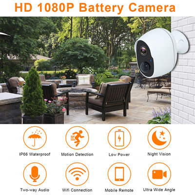 Solarkamera 1080P IP66 4G mit wasserdichtem Akku